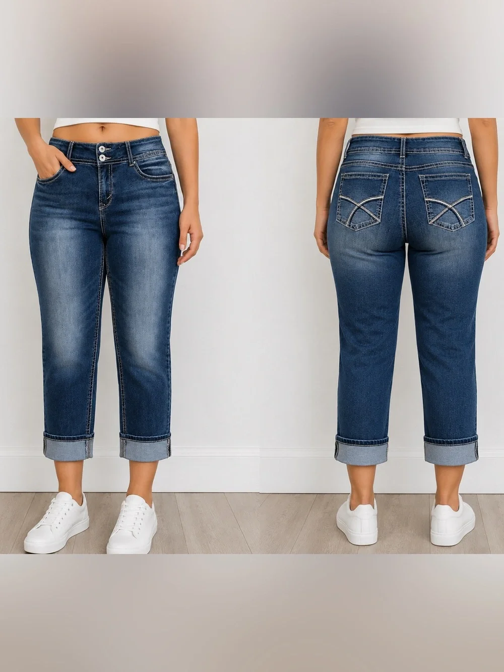 WALLFLOWER Lucious Curvy fit women’s jeans size 14